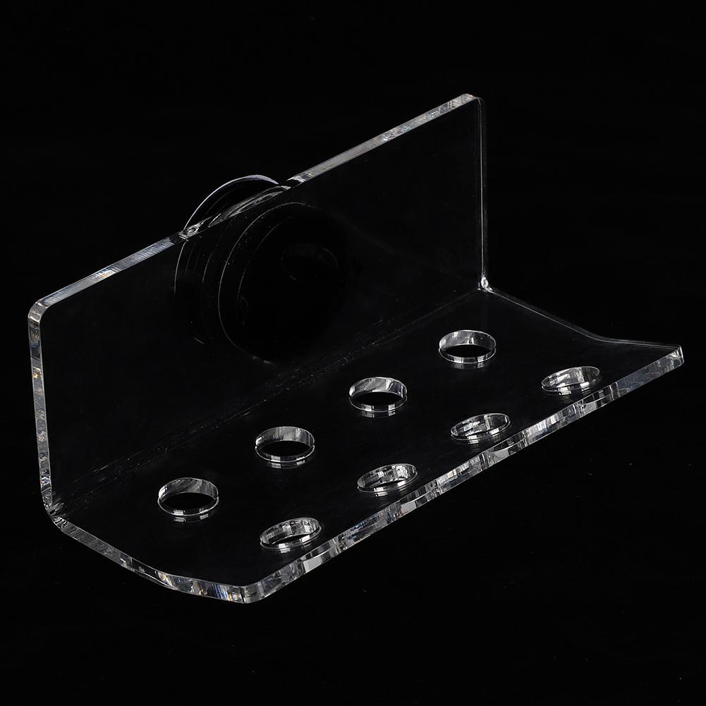Aquarium Marine Coral Racks Bracket Holder Fish Tank Button Frame Enhanced Suction Cup8 Hole