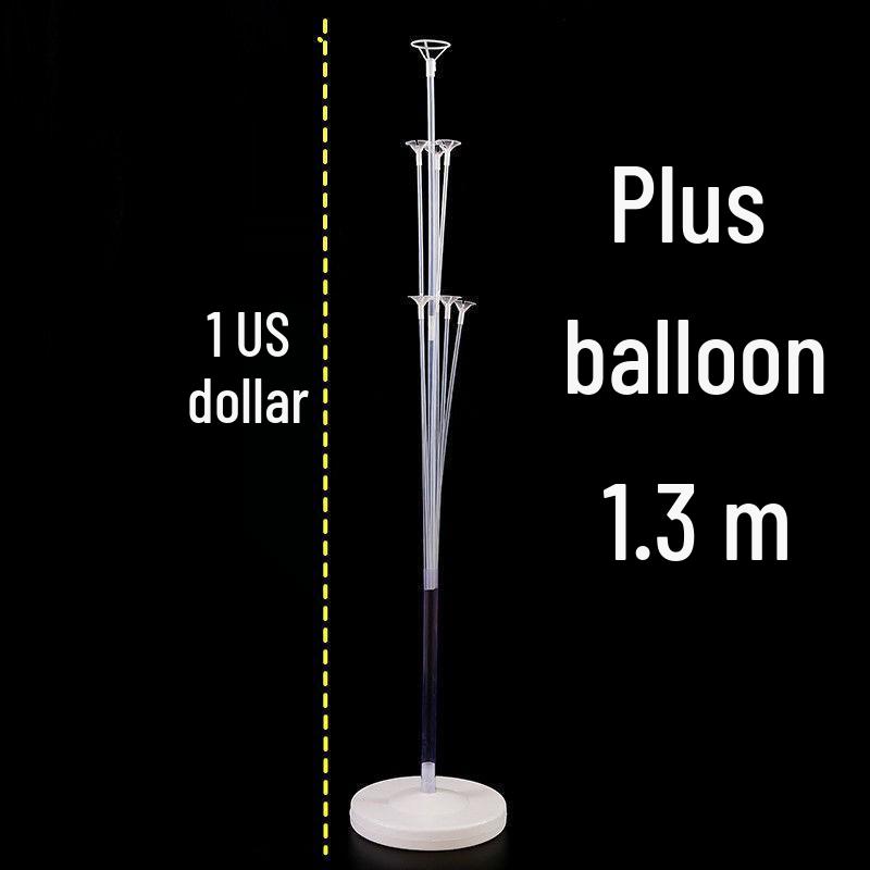Transparent Balloon Stand for Birthday Party Decorations