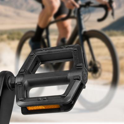 2 stk Cykelpedal Universal Letvægt Venstre Højre Mountain Road Foldbar Cykel Flad Pedal Platform Cykel Udskiftnings Tilbehør