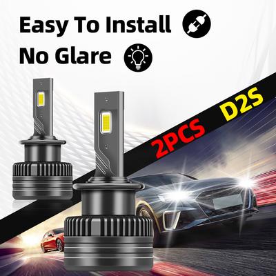 D SERIE D2S LED Auto-Scheinwerfer HID-Lampen D2S D2R Turbo-Lichter 20000LM 6000K Weiß Auto-Lampe CANbus Keine Fehler Plug & Play