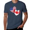 Canadian USA Hearts Canada T-Shirt tees designer shirts men graphic t shirts