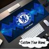 Custom Name Mouse Pad Blue Chelsea Football Club Logo Mouse Pad, Gaming Mouse Pad, Keyboard Pad, Desk Decor for Computer Notebook Fan Birthday Gift
