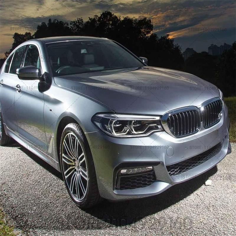 Car Glass HeadLamp Lens Caps Lampshade Shell For BMW 5 Series G30 G38 2018 2019 2020 Headlight Cover Automobiles Accessories