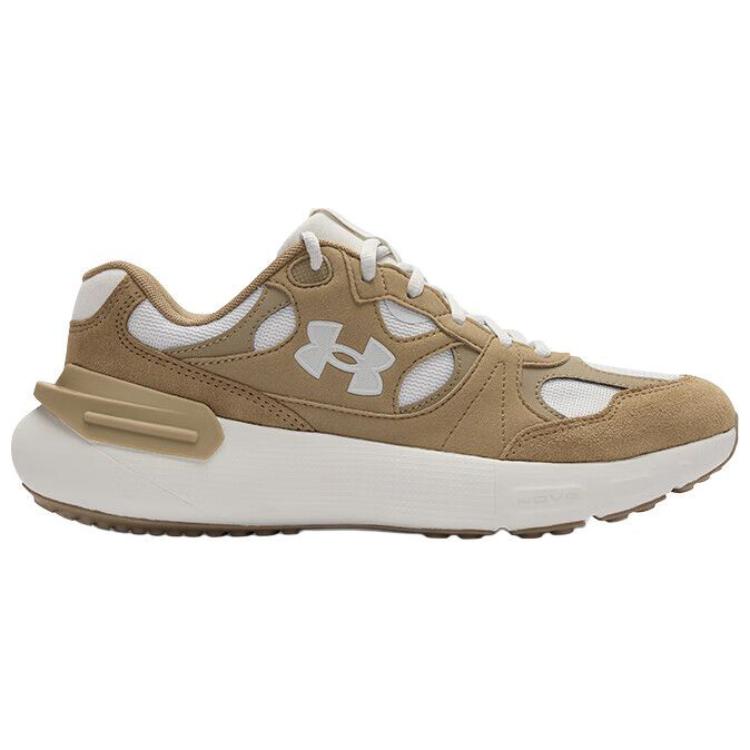 Under Armour Phantom Lux Comfortable Versatile Low-Top Lifestyle Casual Shoes Unisex sneaker Brown White 3028615-263