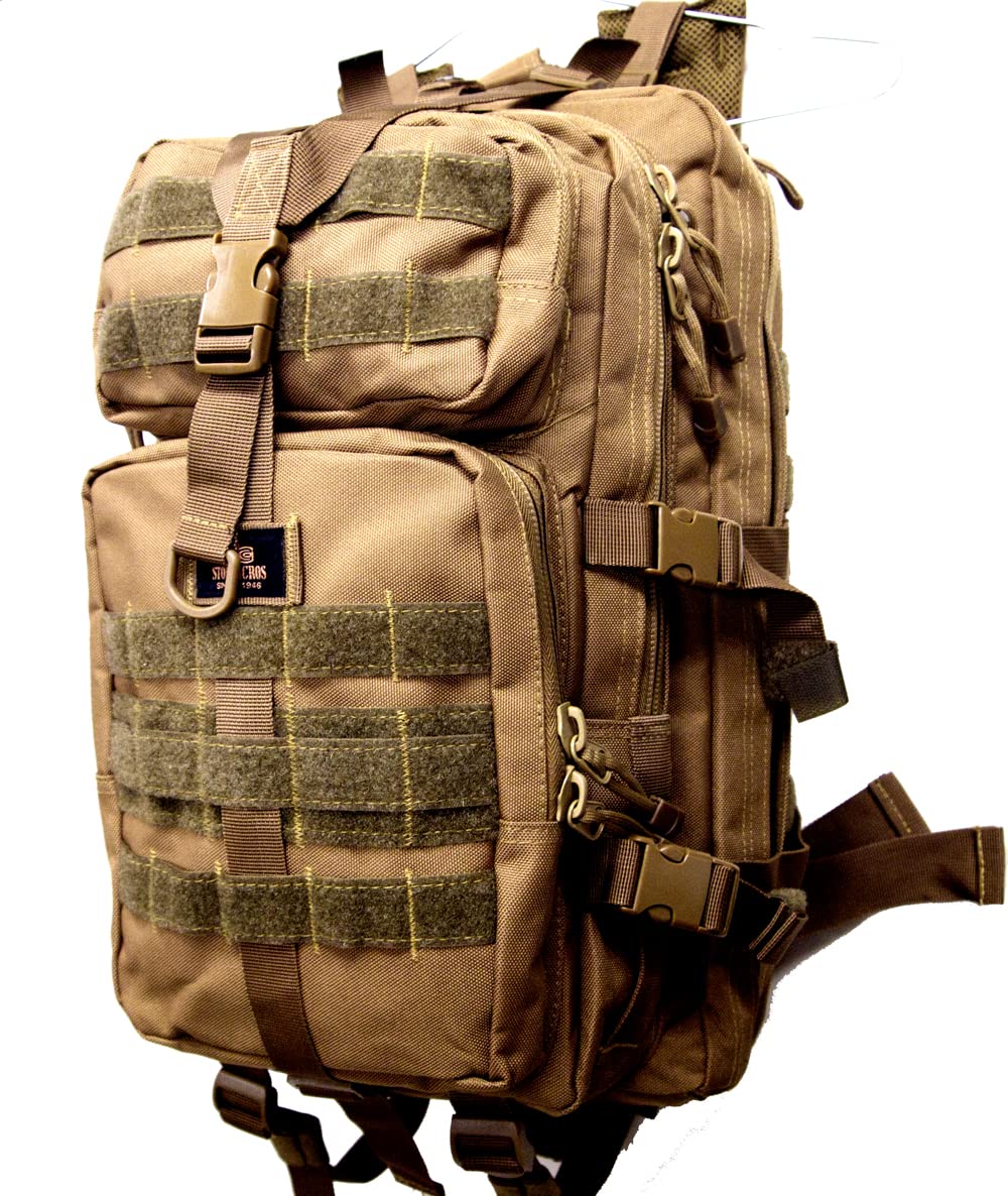 

Storm Cross Military Backpack Rucksack Assault Bag Force Equipment Camouflage Survival Game 3DAY MOLL 31L 1588 [STORMCROS] Self-Defense (Tan)