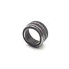 Black Aluminum Rearview Mirror Adjust Knob Cover For Toyota Corolla -