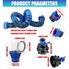 Rvs Discharge Pipe 10FT Sewer Hose Kit Leakproof Drainage Pipe Accessories for Motorhome Trailer Safe Use