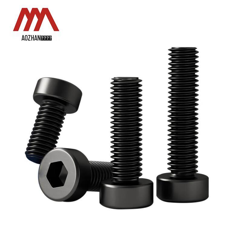 DIN7984 Carbon Steel 8.8 Grade Black Hex Socket Low Profile Cap Screws