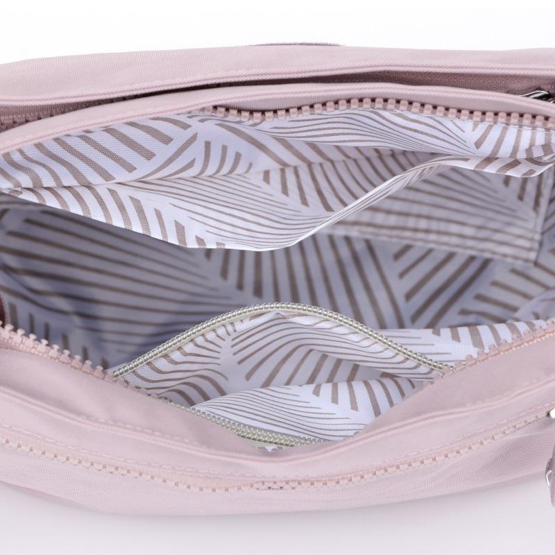 Damentasche Sommer neue Nylontasche plissierte Schultertasche Trend Mutter Umhängetasche Handy kleine quadratische Tasche