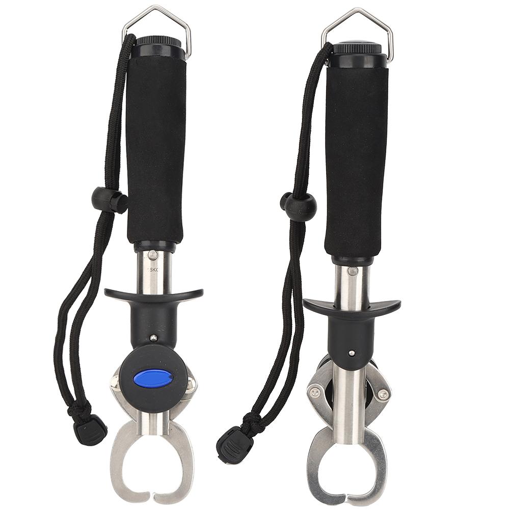 Bærbar Kvalitets Rustfritt Stål Fiskeagn Tang Kontroller Fiskeleppe Klemme Tilbehør med Lanyard