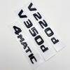 3D Letters V200d V220d V250d V300d V350d ABS Emblem for Mercedes Benz V Class Car Fender Badge Trunk Nameplate Logo Sticker
