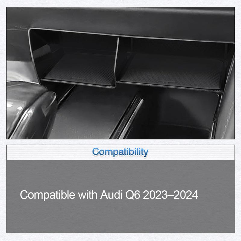 Car Center Console Organizer Tray with Mat For Toyota Camry 9TH 2024-2025  Armrest Storage Box Interior Accessories