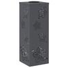 Solar LED Path Light 2 Pcs Anthracite Cold Rolled Steel