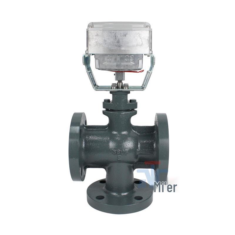 Azbil Yamatake Electric Water Three-Way Regulating Valve (Model: VY5430L0051/VY5430L0061)
