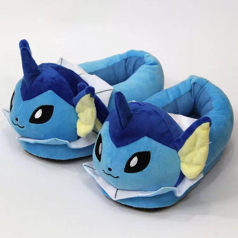 Chinelos de Inverno para Interior para Crianças - Pokémon Snorlax, Squirtle, Eevee