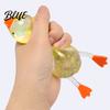 Soft Duck Toy 1/4Pcs Sugar Stress Ball Anxiety Relief Glitter Powder Squeeze Slow Return Stretchy Rising Relaxing Clear Pinch Fidget Animal Shaped