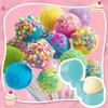 Cake Pop Mold Easy Circle Cake Pop Cutter Mold Easy-Release Dessert Maker Aid For Soft Clay Chocolate Rice Balls Mochi Cookie