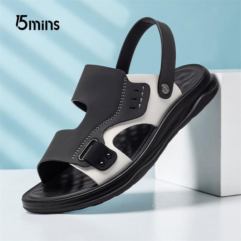 15MINS Men s Casual Beach Sandals E2319 EU 42