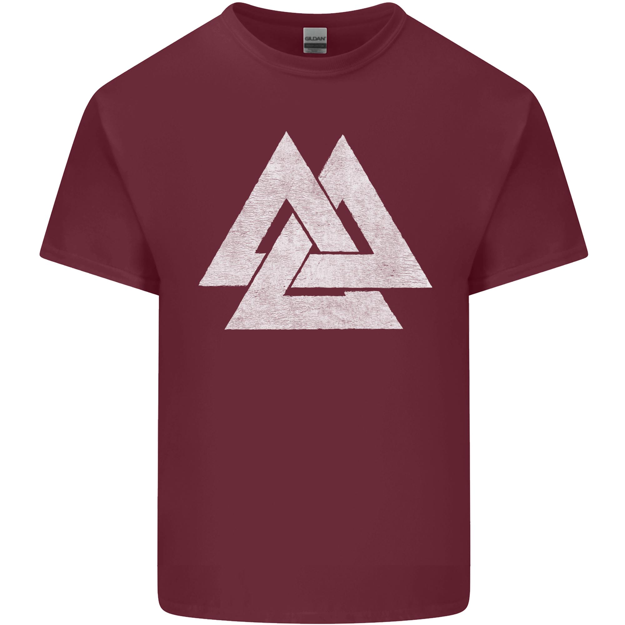 Viking Valknut Symbol Norse Mythology Thor Unisexs Light Cotton TShirt S