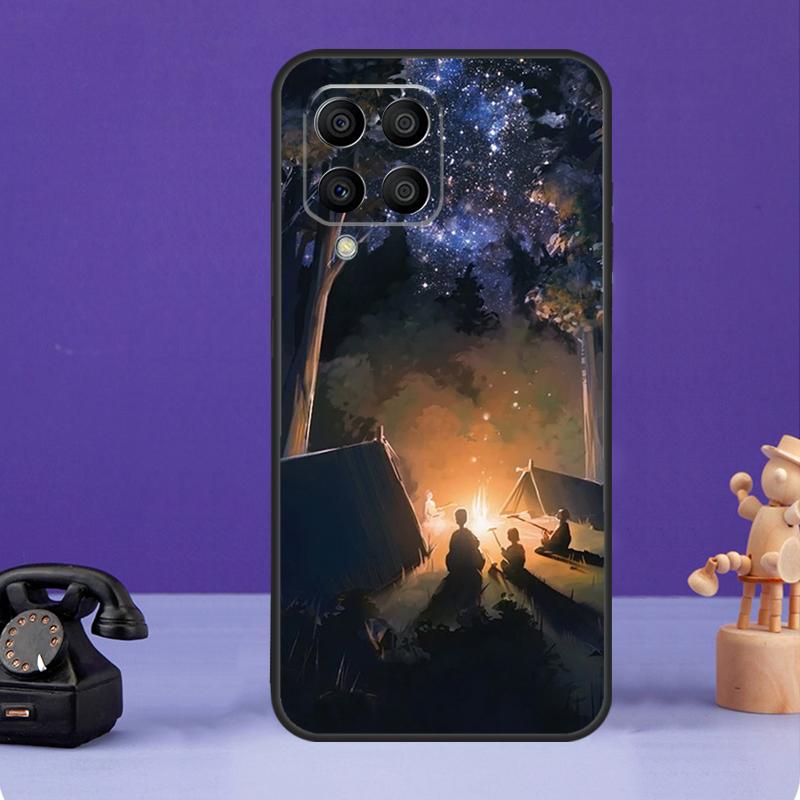 Nature Camping Art Case For Samsung Galaxy M55 M21 M31 M51 M12 M32 M52 M20 M13 M23 M33 M53 M14 M34 M54 M30s