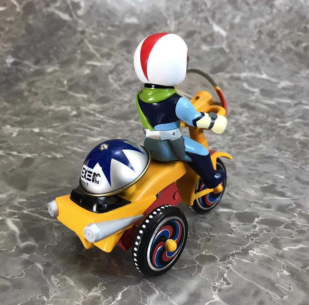 Art Storm Getter Robo EX Tricycle Ryuma B Type Wind-Up Tricycle Figure