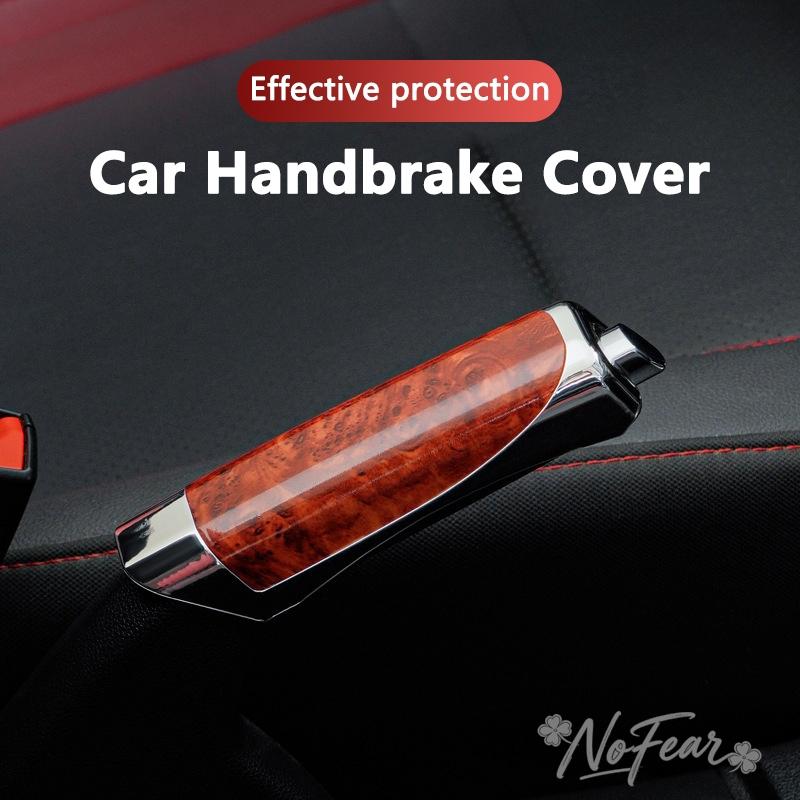 Carbon Fiber Car Logo Handbrake Cover Protective Sleeve for BMW Mini Cooper R50 R53 R55 R56 R60 R61 F54 F55 F56 F60 Car stickers PP61