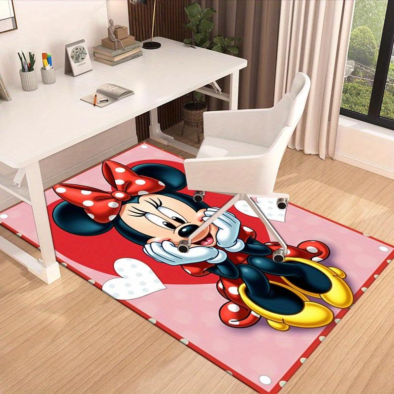 1pc. Cute Minnie Mouse Design Rug for Home Decor, Office Carpet, Chair Cover, Outdoor Decoration Giftz041136