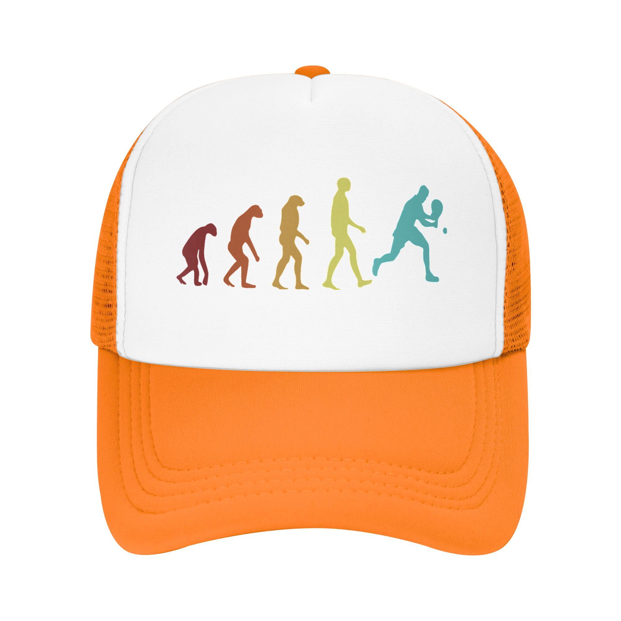 

Summer Mesh Sun Hats Padel Evolution Paddleball Padel Summer Baseball Cap Trucker Hat Female Male Adjustable Baseball Caps One Size помаранчевий
