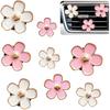 Car Air Freshener Vent Clips For Women 8 Pieces Cute Car Vent Clips Decorations Daisy Flower Car Accessories Air Freshener Clips For Christmas