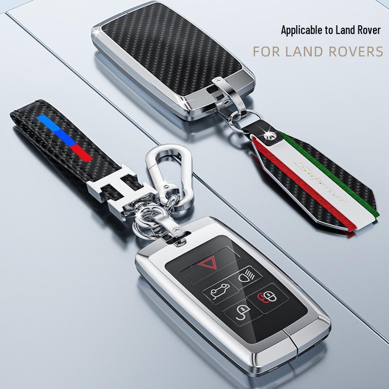 2023 Land Rover Defender Premium Metal Key Cover for Range Rover Discovery, Evoque, Velar