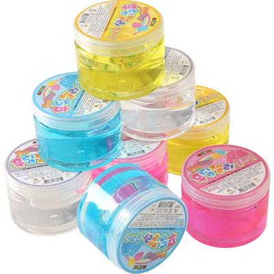 Mytoys Color Pang Pang Pudding Jelly Slime 4 Types X 2p Set, Mixed Colors, 2000g, Korean Toy Supplies