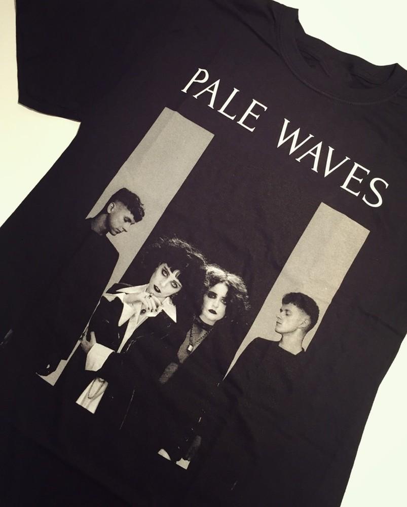 Pale Waves Rock Band Vtg Black  Short Sleeve All Sizes S-4XL Fast Unisex T-Shirt XL