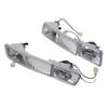 Car Front Bumper Clear Fog Light Turn Signal Light Car Front Bumper Reflector Light for VW Golf MK3 1993-1998