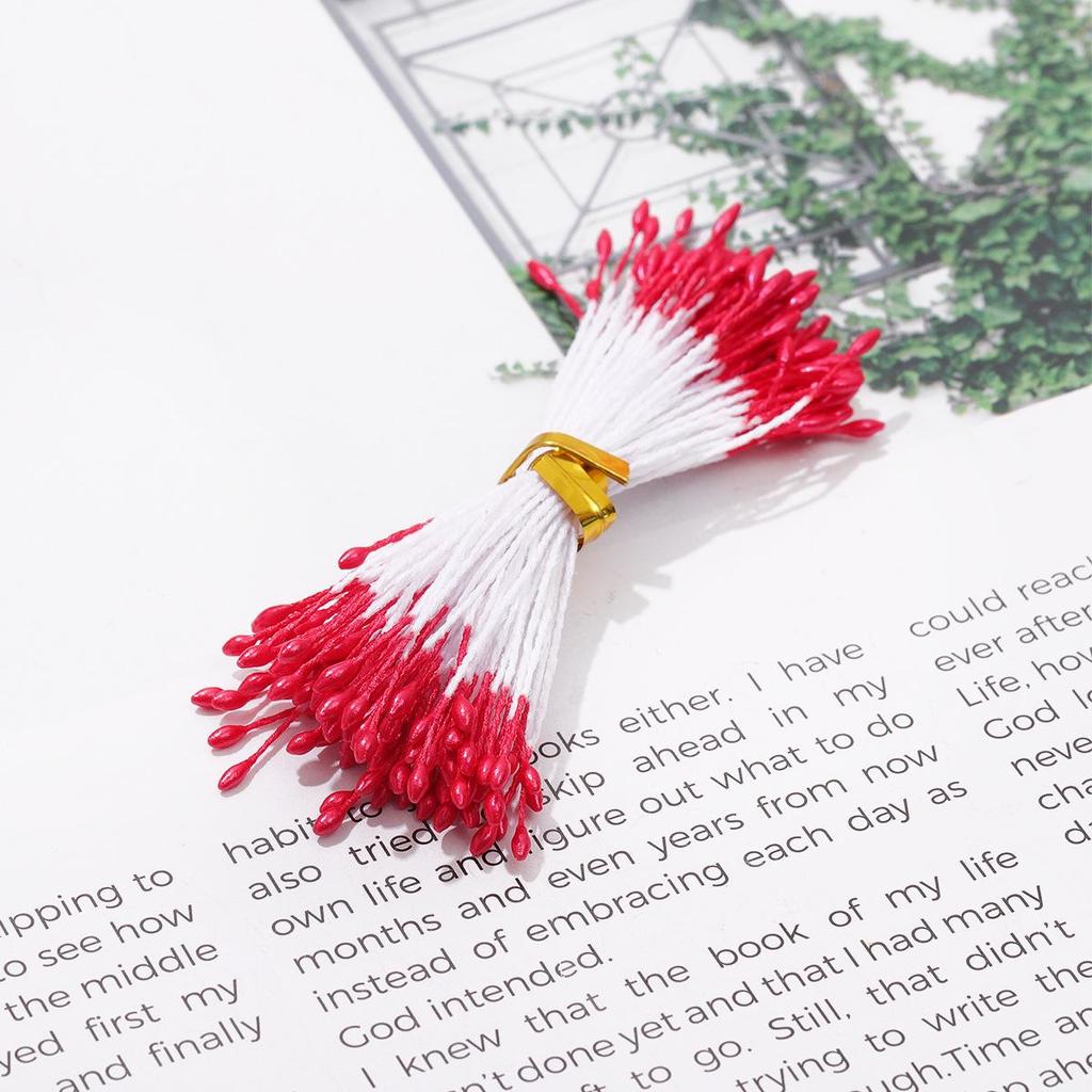 Handmade Chiffon Flower Stamen Hairpin Accessories - DIY Ancient Style Headpiece Core