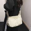 Versatile Crossbody Bag for Women  Large Capacity Bag with Zipper  Monochromatic  Multifunctional