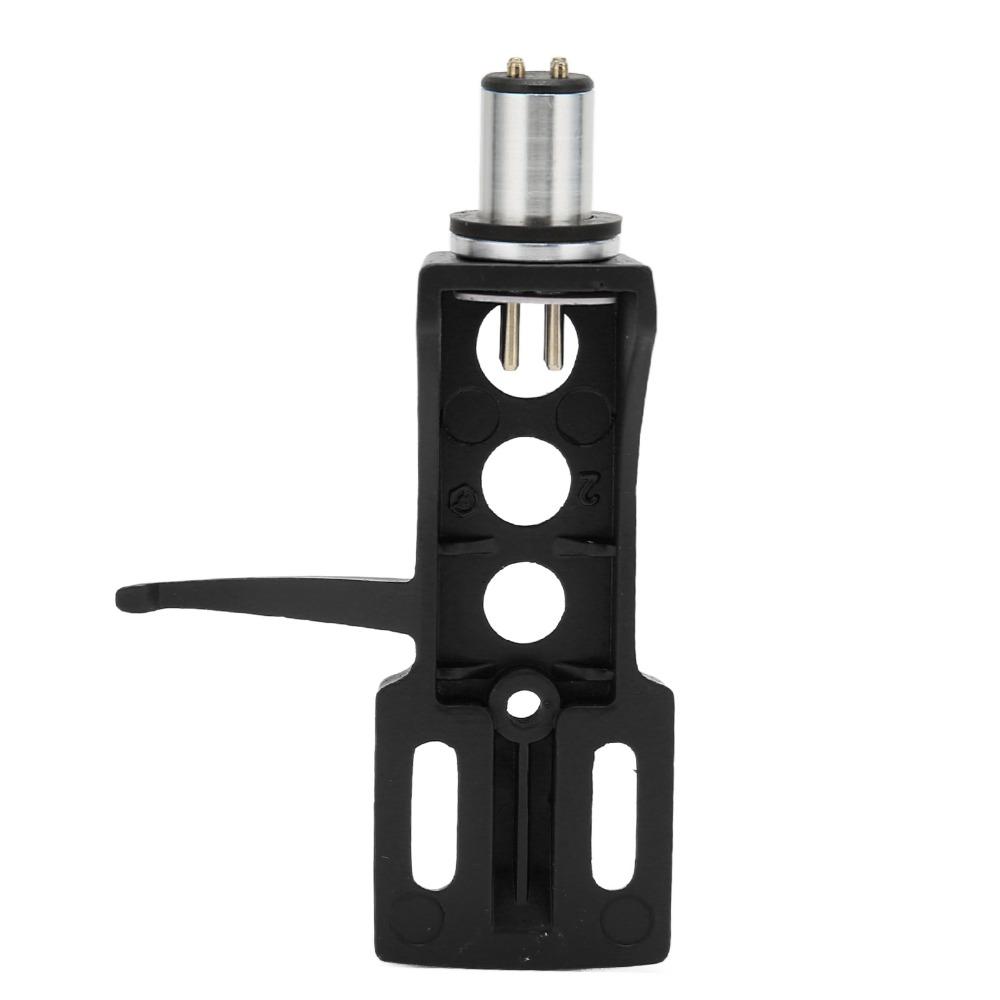 4 Connection Wires Vinyl Stylus Holder Aluminium Alloy Turntable Headshell Mount For DJ Use