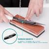 Akizora Sharpening Stone Set 6000 Knife Sharpening Stone with Surface Leveler and Angle Fixing Holder Ideal for Home Medium and Double-Sided (1000 &