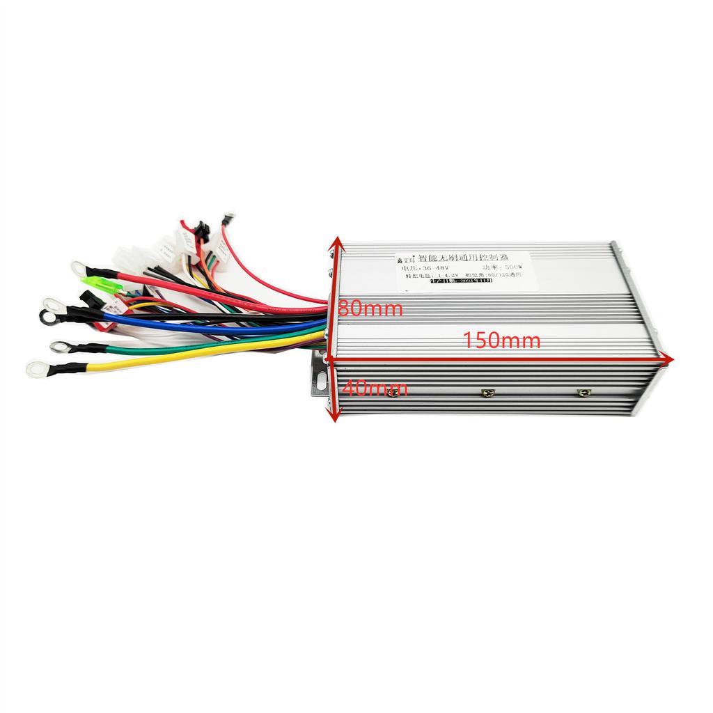 Electric Bicycle/Bike Scooter Dual Mode Brushless Controller 36V 48V 500W Throttle kit Throttles 2