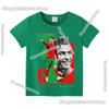CR7 Cristiano Ronaldo Kids T-shirts Cartoon Clothes Shorts Sleeve Tee Football Star Printed Boutique Casual Tops Apparel Gifts