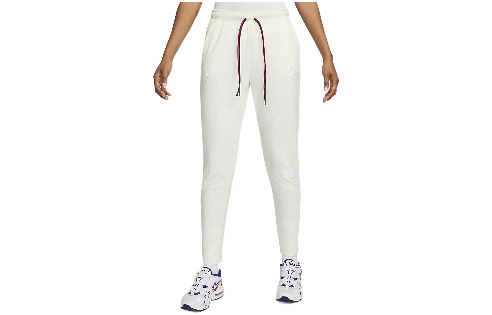 Nike Knitted Sweatpants Women s Ecru Moderate Slim Fit Pants DX5697-133 M