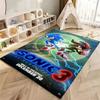 Sonic Hedgehog Carpet Non Slip Rug Plush Rug Small Rug Kitchen Floor Mat Outdoor Rug Non Shedding