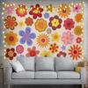 Aesthetic Leopard Print Peony Tapestry, Pink Floral Animal Print Pattern Wall Hanging, Y2K Boho Tapestry For Bedroom Living Room