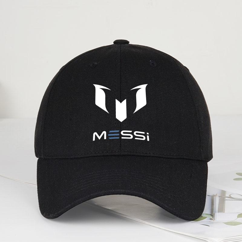 My Extreme Outdoor Activities Women's Grey Messi Printed Soft-Peak Baseball Cap – Unisex, Breathable And Adjustable – Perfect For Soccer Fans, Sports, And Fishing