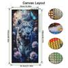Leopard Lion Tiger Flower Large Size Diamond Painting New Collection Animal Diy Full Square Round Drill Rhinestone Embroidery Mosaic Cross Stitch Kits