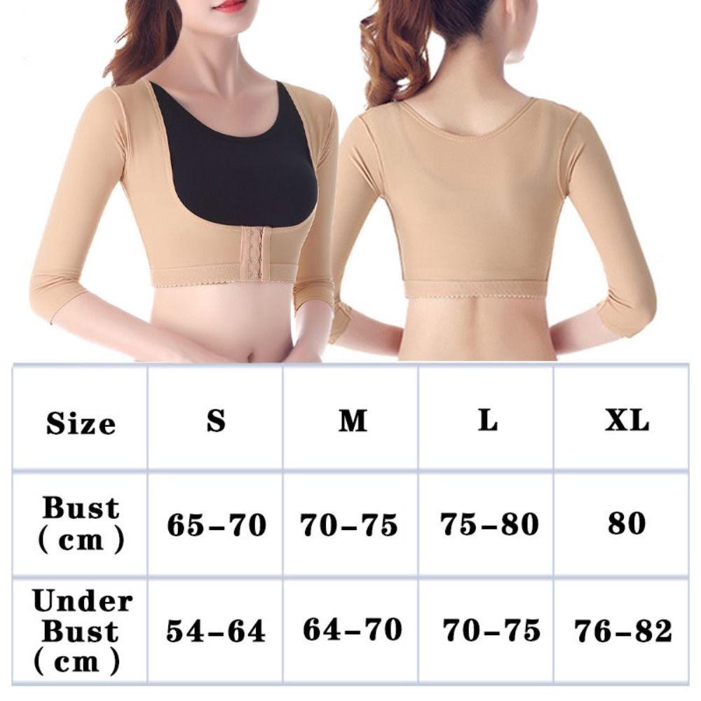 Chest Brace Push Up Body Shaper Shoulder Pulling Long Sleeve Slimming Shaperwear Women Control Body Anti-sagging