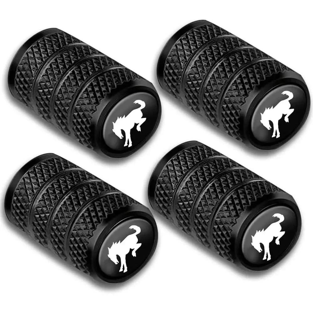 4Pcs Anti-Rust Anti Dust Valve Stem Cover,Car Tire Valve Caps for Bronco,Universal for Cars Trucks f52 Motorcycles and Bikes