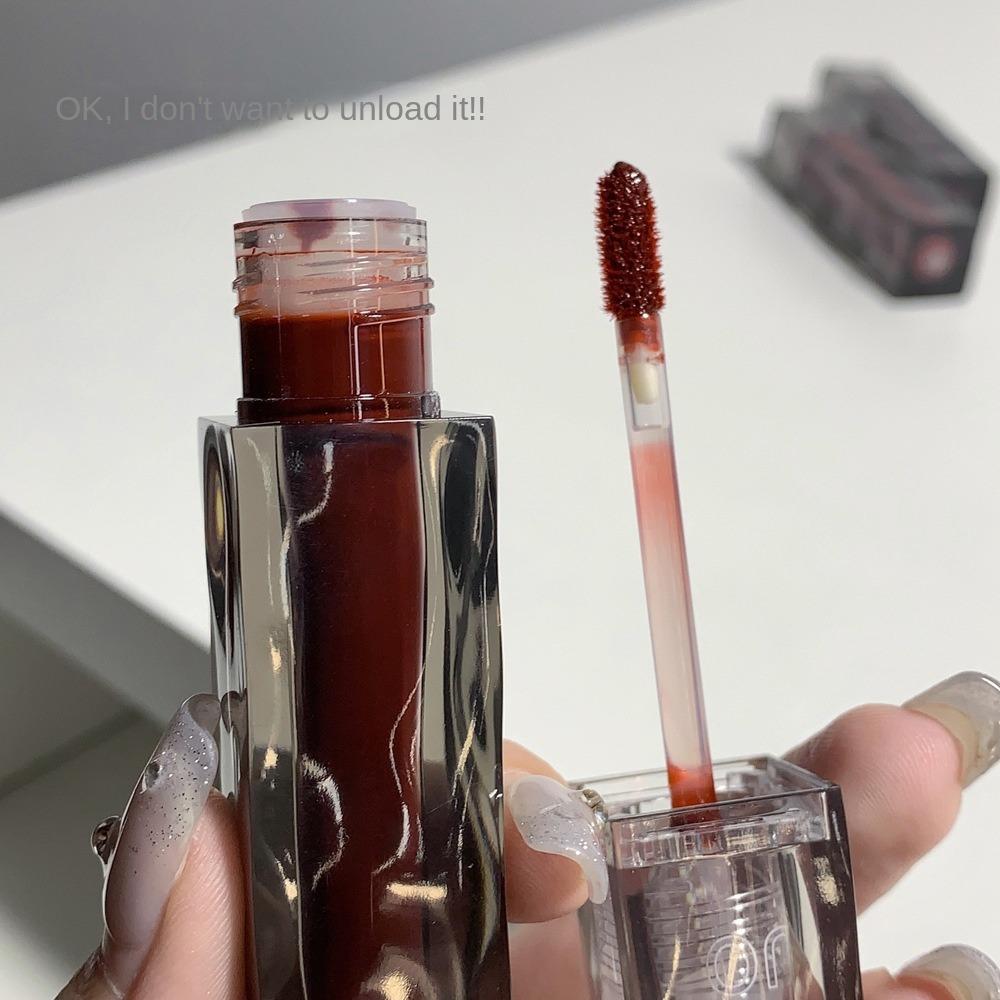Sexy Red Lip Tint 6 Color Dyeing Lip Gloss Water Crystal Long Lasting Lip Stick Velvet Ink Waterproof Liquid Lipstick Cosmetic