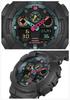Watch Fluorescent Color Series Black X Fluorescent [Casio] G-Shock [Multi GA-100MF-1AJF Men's