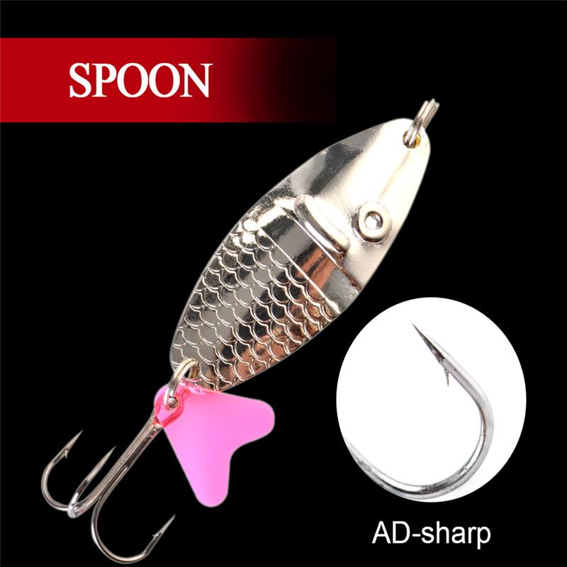1 stykke langkast bionisk spinnerbait med 2 paljetter - Perfekt for ferskvanns- og saltvannsfiske - Forbedre fangsten din med bionisk teknologi!