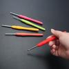Tpr Crochet 2.0-6.0mm 9-Piece Soft Handle Crochet Hand Woven Rainbow Soft Handle Crochet Aluminum Crochet Set Knitting Needle